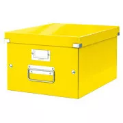 LEITZ Univerzalna škatla Click&Store, velikost M (A4), rumena