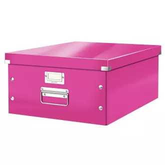 LEITZ Univerzalna škatla Click&Store, velikost L (A3), roza