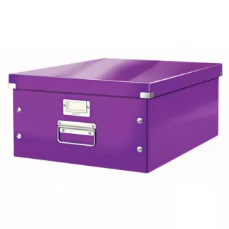 LEITZ Univerzalna škatla Click&Store, velikost L (A3), vijolična