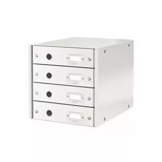 LEITZ Click&Store predal, 4 predali, bela