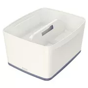 LEITZ Organizator z ročajem MyBox (L), bel