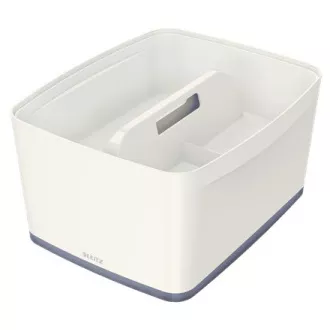 LEITZ Organizator z ročajem MyBox (L), bel