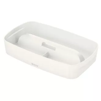 LEITZ Organizator z ročajem MyBox (S), bel