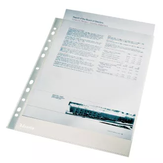 LEITZ Plastični žepki Esselte Premium A4, GC, 105 mic, škatla po 100 kosov LEITZ Plastični žepki Esselte Premium A4, GC, 105 mic, škatla po 100 kosov