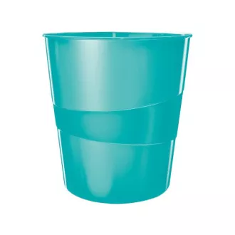 LEITZ Koš za odpadke WOW, ledeno modra LEITZ Koš za odpadke WOW, ledeno modra