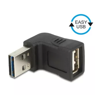 Adapter Delock EASY-USB 2.0-A moški > USB 2.0-A ženski pravokotni navzgor/navzdol Adapter Delock EASY-USB 2.0-A moški > USB 2.0-A ženski pravokotni navzgor/navzdol