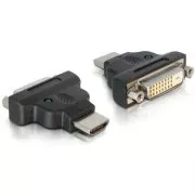 Delock Adapter HDMI moški > DVI-25pin ženski z LED