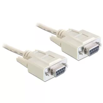 Delock serijski kabel Null modem 9 pin ženski/ženski 1,8 m Delock serijski kabel Null modem 9 pin ženski/ženski 1,8 m