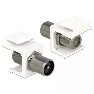 Delock Keystone modul IEC vtič > F vtič Delock Keystone modul IEC vtič > F vtič