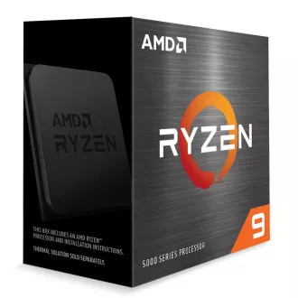 AMD procesor Ryzen 9 5900X AM4 Box (12 jeder, 24 niti, 3,7 GHz / 4,8 GHz, 64 MB predpomnilnika, 105 W), brez hladilnika