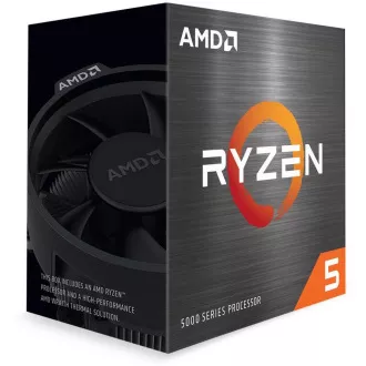AMD procesor Ryzen 5 5600X AM4 Box (6-jedrni, 12-nitni, 3,7 GHz / 4,6 GHz, 32 MB predpomnilnika, 65 W), s hladilnikom Wraith Stealth