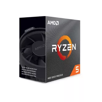 AMD procesor Ryzen 5 4500 AM4 Box (6-jedrni, 12-nitni, 3,6 GHz / 4,1 GHz, 8 MB predpomnilnika, 65 W) s hladilnikom Wraith Stealth