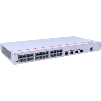 Stikalo Huawei S310-24T4S (24*10/100/1000BASE-T vrat, 4*GE SFP vrata, napajanje AC)