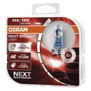 Žarnica OSRAM H4 12V, 60/55W Night Breaker Laser 64193NL - komplet 2