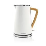 Nedis KAWK510EWT - Kuhalnik | 1,7 L | Soft-Touch | Bela