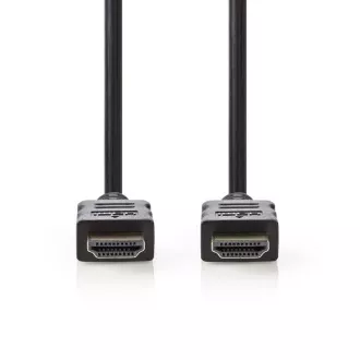 Nedis CVGB34000BK10 - Hitri kabel HDMI™ z ethernetom | Konektor HDMI - Konektor HDMI | 1 m | Črna