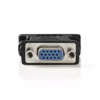 Nedis CCGB32900BK - adapter DVI - VGA | DVI-I 24 5-pinski vtič - vtičnica VGA | črna