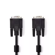 Nedis CCGB59000BK20 - Kabel VGA | VGA vtič - VGA vtič | 2 m | Črna