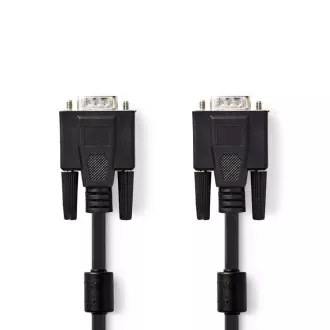Nedis CCGB59000BK20 - Kabel VGA | VGA vtič - VGA vtič | 2 m | Črna