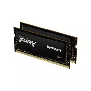 KINGSTON 16GB 3200MHz DDR4 CL20 SODIMM (komplet 2) FURY Impact