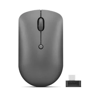 Lenovo miška CONS 540 Brezžična kompaktna miška USB-C (siva)