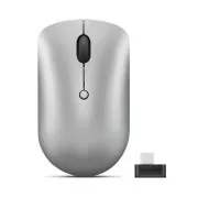 Lenovo miška CONS 540 Wireless Compact USB-C (siva)