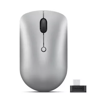 Lenovo miška CONS 540 Wireless Compact USB-C (siva)