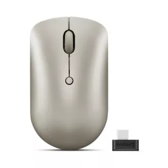 Lenovo miška CONS 540 Wireless Compact USB-C (bež)