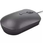 Lenovo miška CONS 540 USB-C kabel kompaktna - siva (Storm Grey)