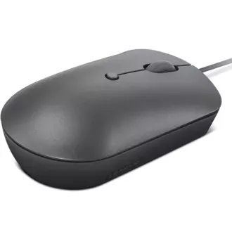 Lenovo miška CONS 540 USB-C kabel kompaktna - siva (Storm Grey)