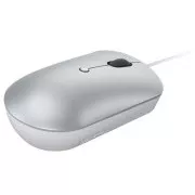 Lenovo miška CONS 540 USB-C kabel kompaktna - srebrna (Cloud Grey)