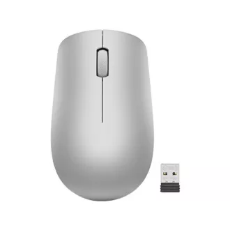 Lenovo miška CONS 530 brezžična = srebrna (platinasto siva)