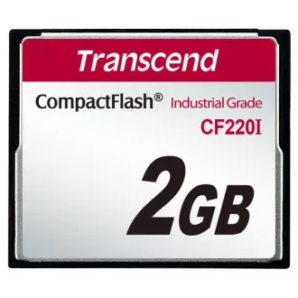 Transcend 2GB INDUSTRIAL TEMP CF220I CF CARD (SLC) Fiksni disk in UDMA5