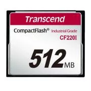 Transcend 512MB INDUSTRIAL TEMP CF220I CF CARD (SLC) Fiksni disk in UDMA5