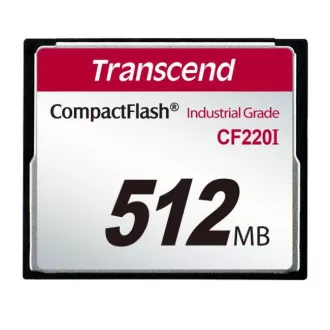 Transcend 512MB INDUSTRIAL TEMP CF220I CF CARD (SLC) Fiksni disk in UDMA5