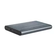 Gembird Zunanji 2,5-palčni prostor za disk, USB 3.1, Type-C, brušeni aluminij, siva