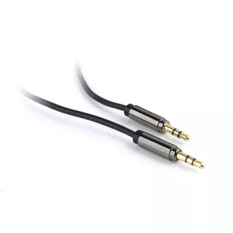 GEMBIRD CABLEXPERT Priključni kabel jack 3,5 mm M/M, PREMIUM KAKOVOST, pozlačen, 1,8 m