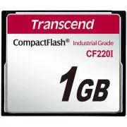 Transcend 1GB INDUSTRIAL TEMP CF220I CF CARD (SLC) Fiksni disk in UDMA5