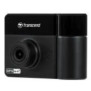 Transcend DrivePro 550B dvojna avtomobilska kamera, Full HD 1080/1080, kot snemanja 150°/130°, 64 GB microSDXC, GPS/G-senzor/Wi-Fi, črna