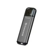 Transcend JetFlash 920 512 GB, USB 3.0 (3.2 Gen 1) bliskovni disk, LED indikacija, 420 MB/s R, 400 MB/s W, vesoljsko siva