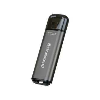 Transcend JetFlash 920 512 GB, USB 3.0 (3.2 Gen 1) bliskovni disk, LED indikacija, 420 MB/s R, 400 MB/s W, vesoljsko siva