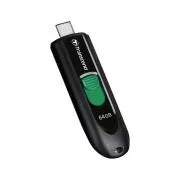 Transcend JetFlash 790C 64 GB, USB-C (3.2 Gen 1) bliskovni disk, črn