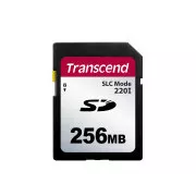 Transcend 256MB SD220I MLC industrijska pomnilniška kartica (način SLC), 22MB/s R,20MB/s W, črna