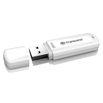 Bliskovni disk Transcend JetFlash 730 USB 3.1 256 GB, bela barva