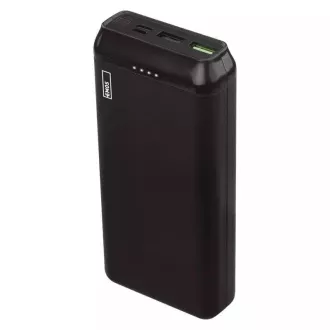 Emos Powerbank AlphaQ2 20, 20000 mAh, 22,5 W, črna Emos Powerbank AlphaQ2 20, 20000 mAh, 22,5 W, črna