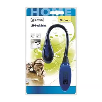Emos LED svetilka za branje, 10 lm, 1× AAA Emos LED svetilka za branje, 10 lm, 1× AAA