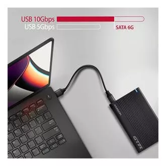 AXAGON EE25-GTR, USB-C 10Gb/s - SATA 6G 2,5
