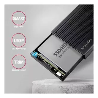 AXAGON EE25-GTR, USB-C 10Gb/s - SATA 6G 2,5