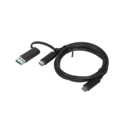 Lenovo USB-C / USB-A USB-C hibridni kabel dolžine 1 m