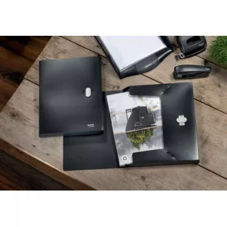 LEITZ Ekološka škatla za dokumente RECYCLE, PP, črna
